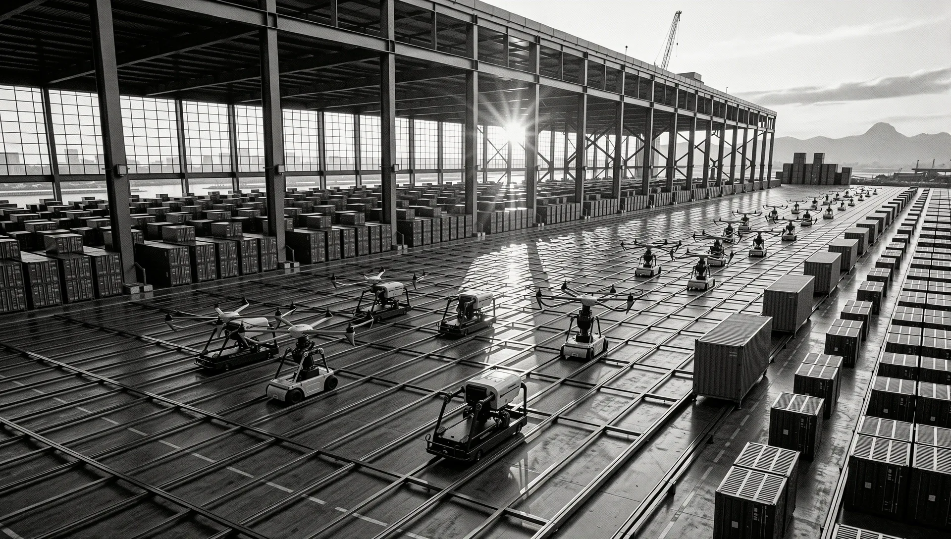 Automated global shipping infrastructure
