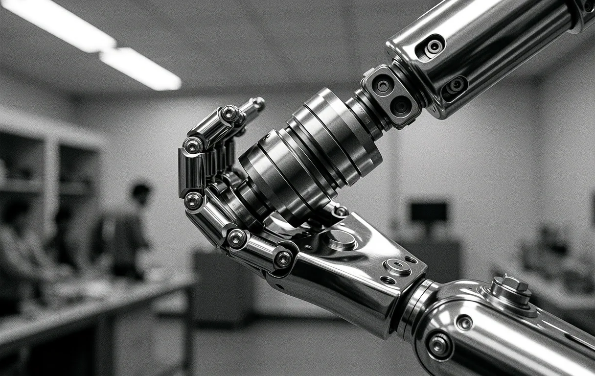 Automation hardware close-up